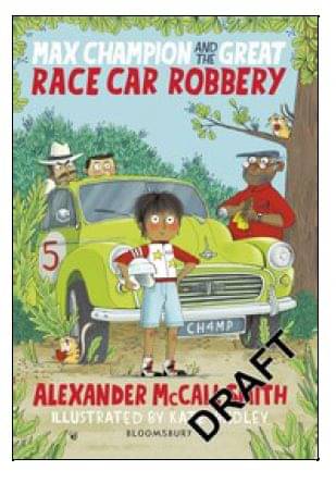     			Max Champion and the Great Race Car Robbery