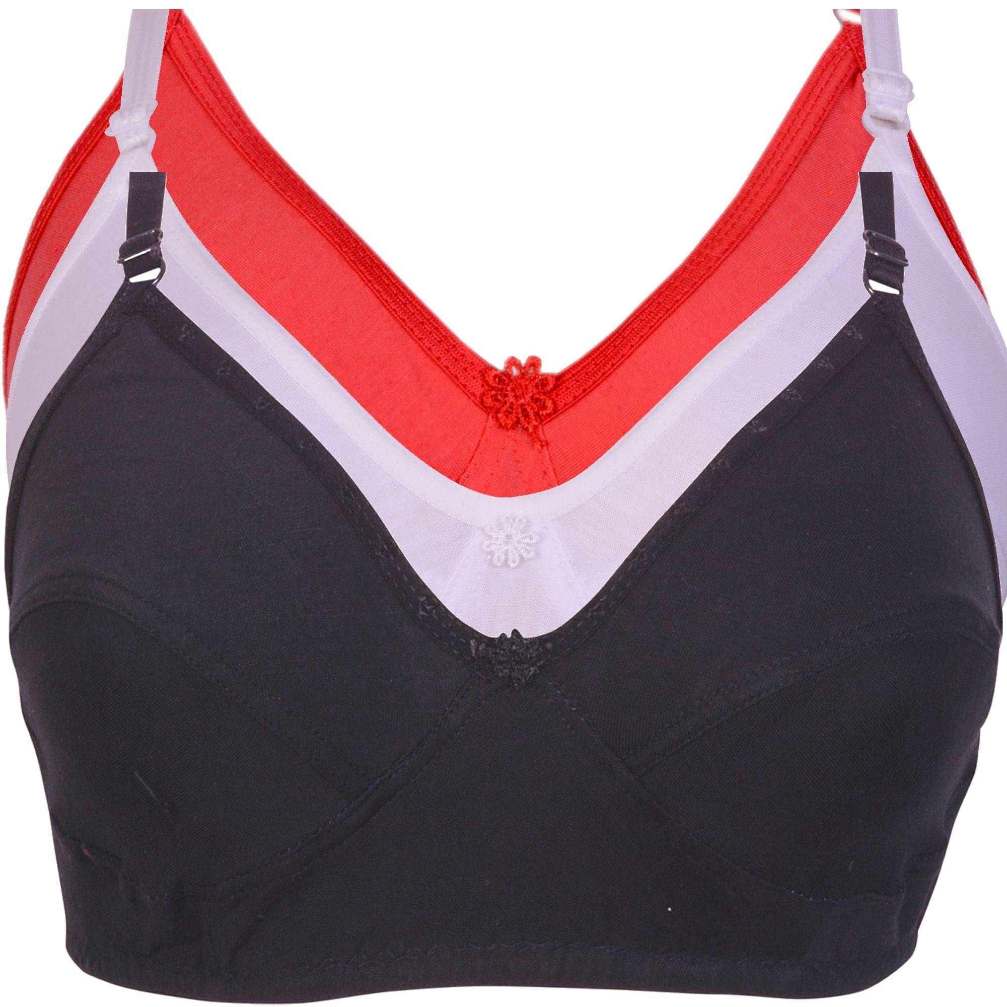 Kiran Enterprises Cotton Minimizer Bra - Black Kiran Enterprises Cotton Minimizer Bra - Black