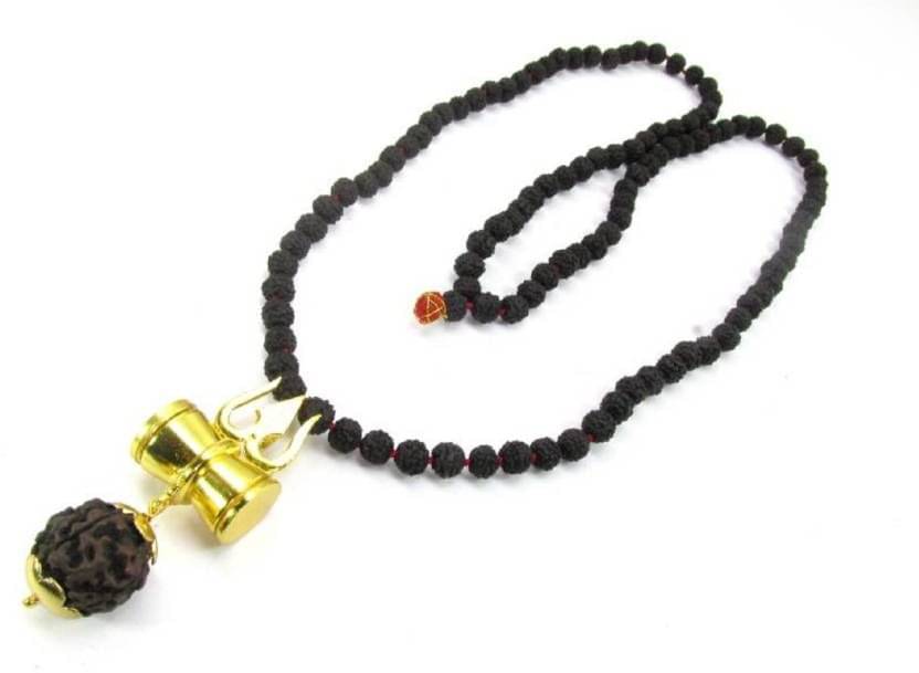 Shivoham 5 Mukhi Rudraksha Mala With Shiv Trishul & Damru 5 Face Rudraksha Shivoham 5 Mukhi Rudraksha Mala With Shiv Trishul & Damru 5 Face Rudraksha