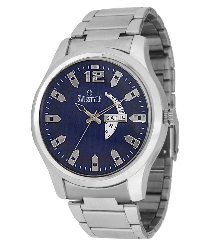     			Swisstyle Analogue Watches For Men's SS-GR1180-BLU-CH