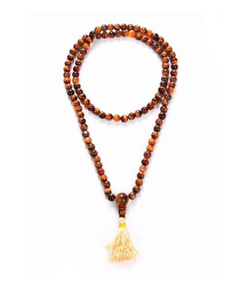     			Rattan Creation Natural Tiger Eye Mala For Love And Prosperity