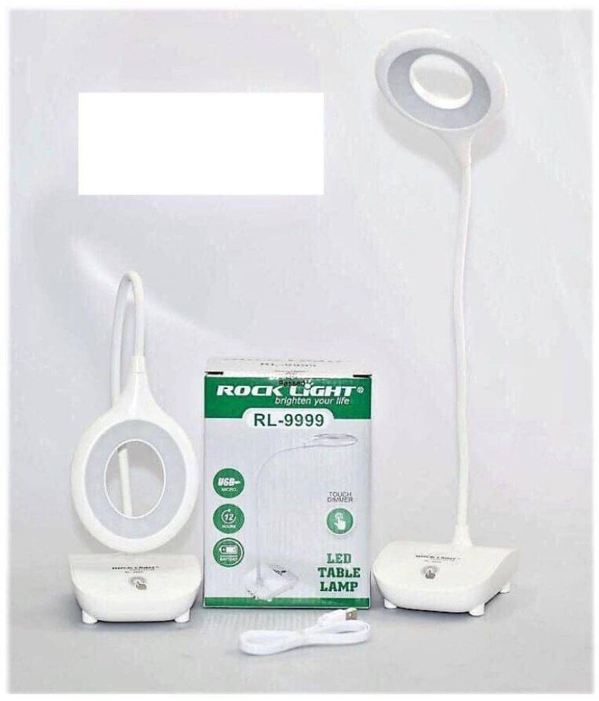     			Rock Light 8W LED Bulb Desk Light - Pack of 1