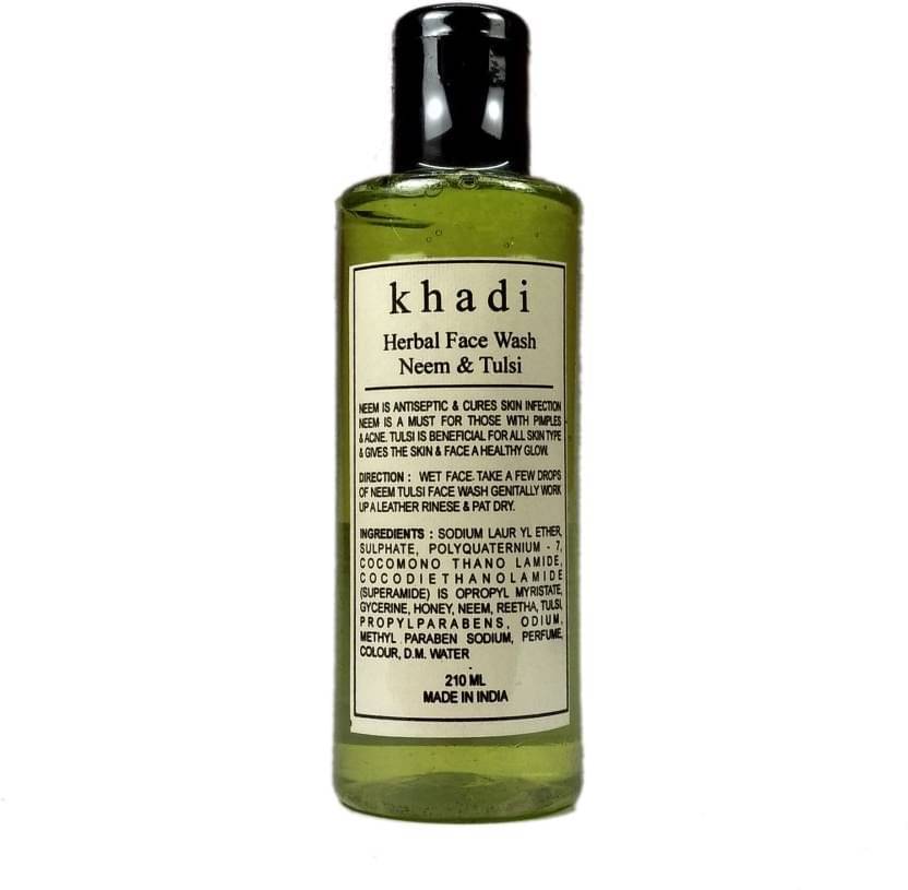     			Khadi Herbal Neem Tulsi Face Wash 210 ml
