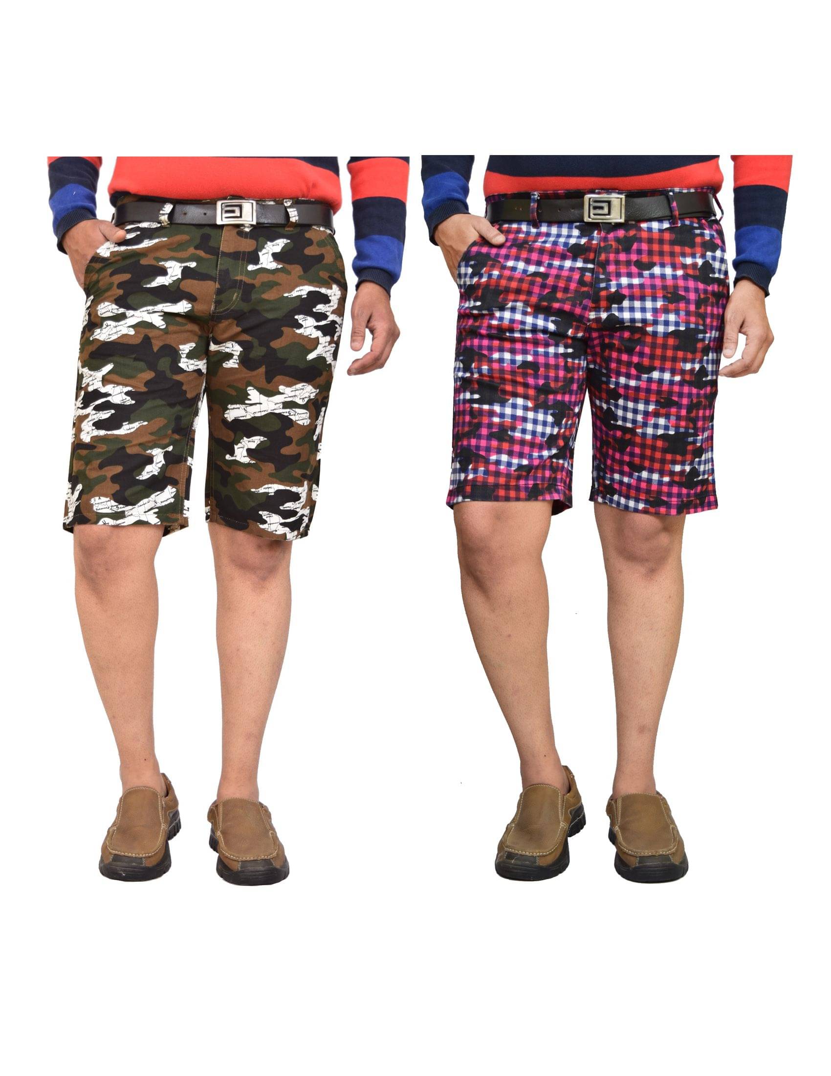     			American Noti Multi Shorts 2 shorts