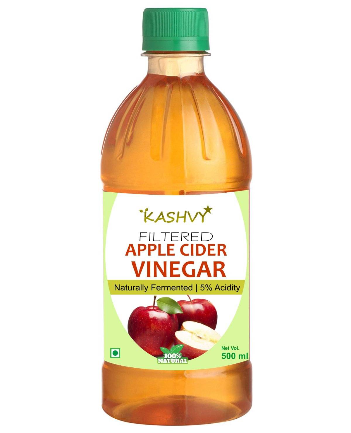 Kashvy Filtered Apple Cider Vinegar | 100% Natural Syrup 500 ml Apple Jacked     			Kashvy Filtered Apple Cider Vinegar | 100% Natural Syrup 500 ml Apple Jacked