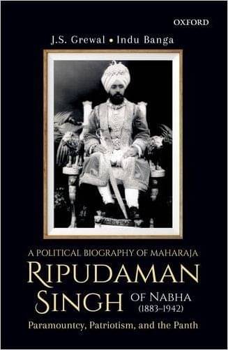     			Maharaja Ripudaman Singh Of Nabha C
