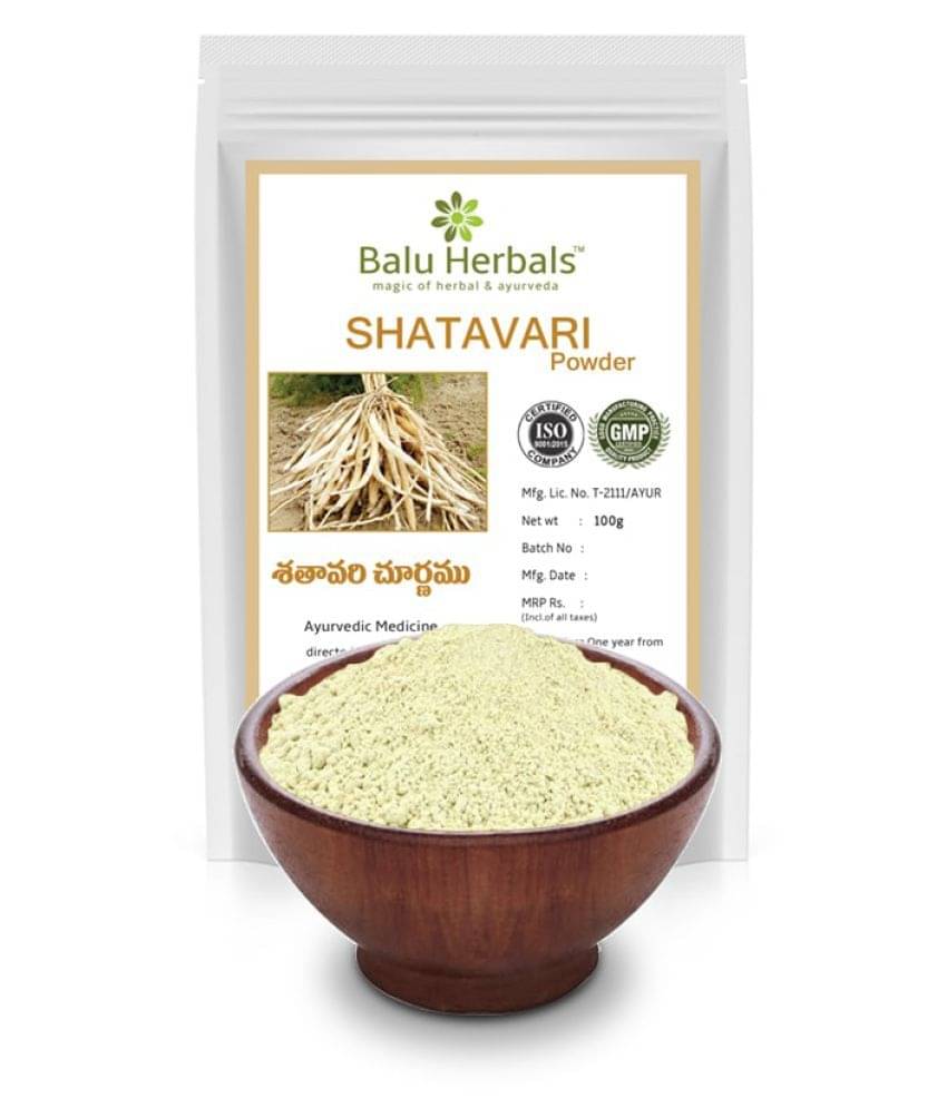 Balu Herbals Shatavari Powder 100G Powder 100 Gm Balu Herbals Shatavari Powder 100G Powder 100 Gm