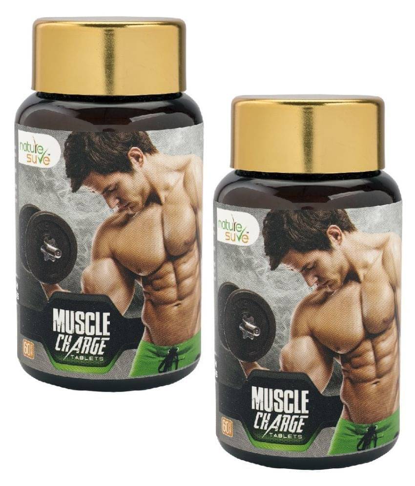 Nature Sure Muscle Charge Tablets 120 no.s Pack of 2 Nature Sure Muscle Charge Tablets 120 no.s Pack of 2