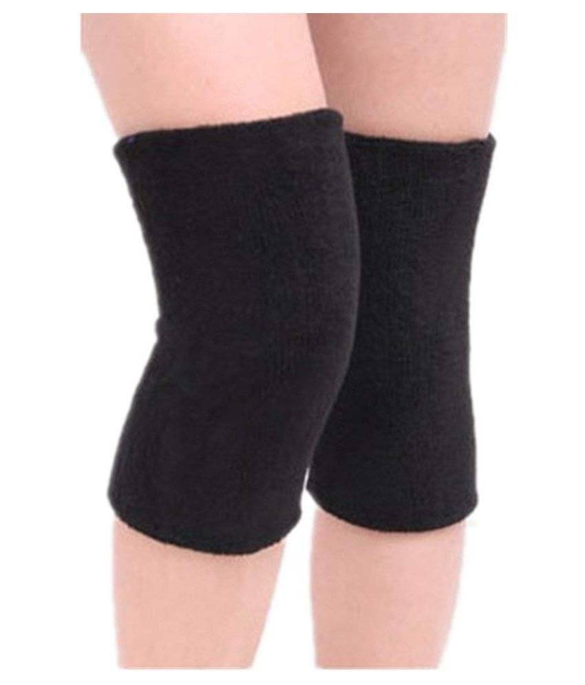     			Fashiol Unisex Knee Warmers,Woolen Knee Cap Leg Warmer,Unisex Elastic Support Leg Warm & Winter Protector Knee Cap-Fully stretchable(Unisex)