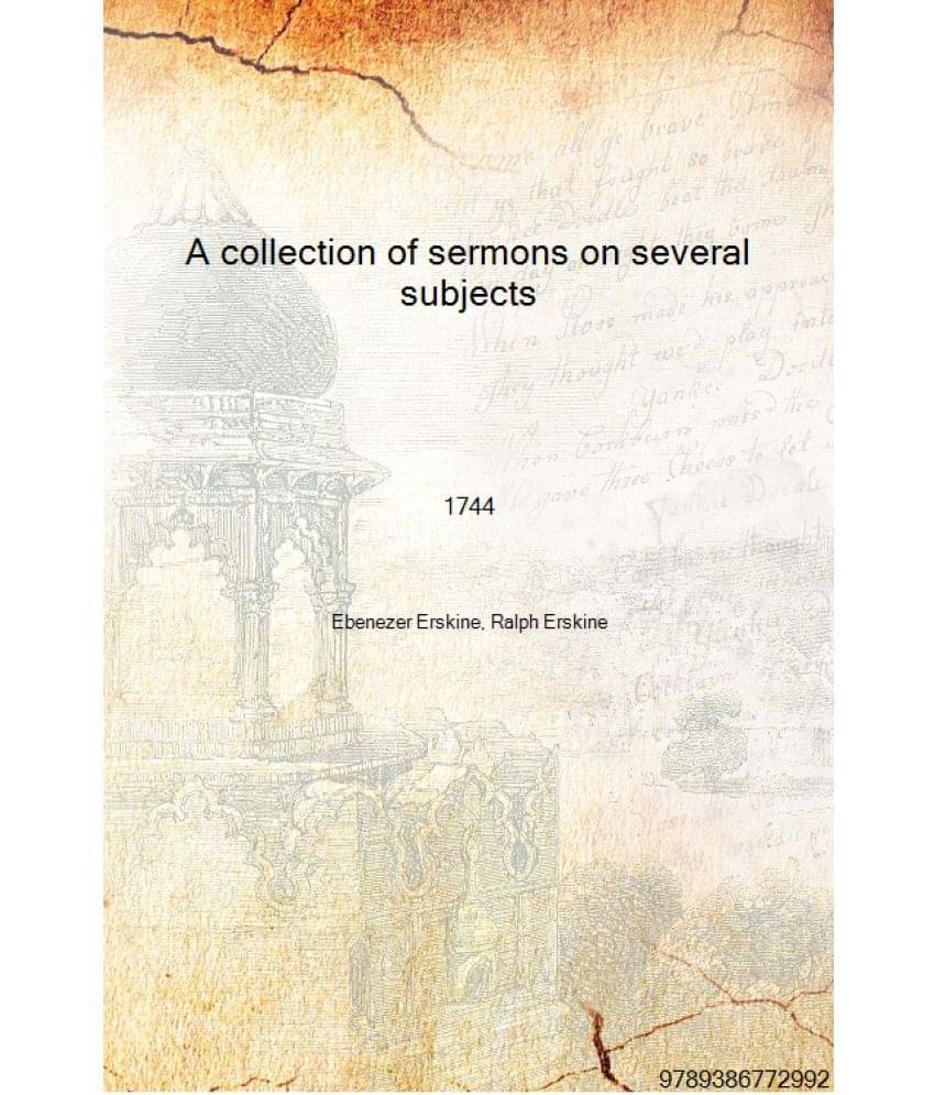     			A collection of sermons on several subjects 1744 [Hardcover]