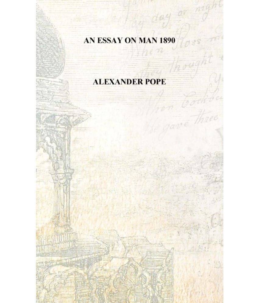     			An essay on man 1890 [Hardcover]