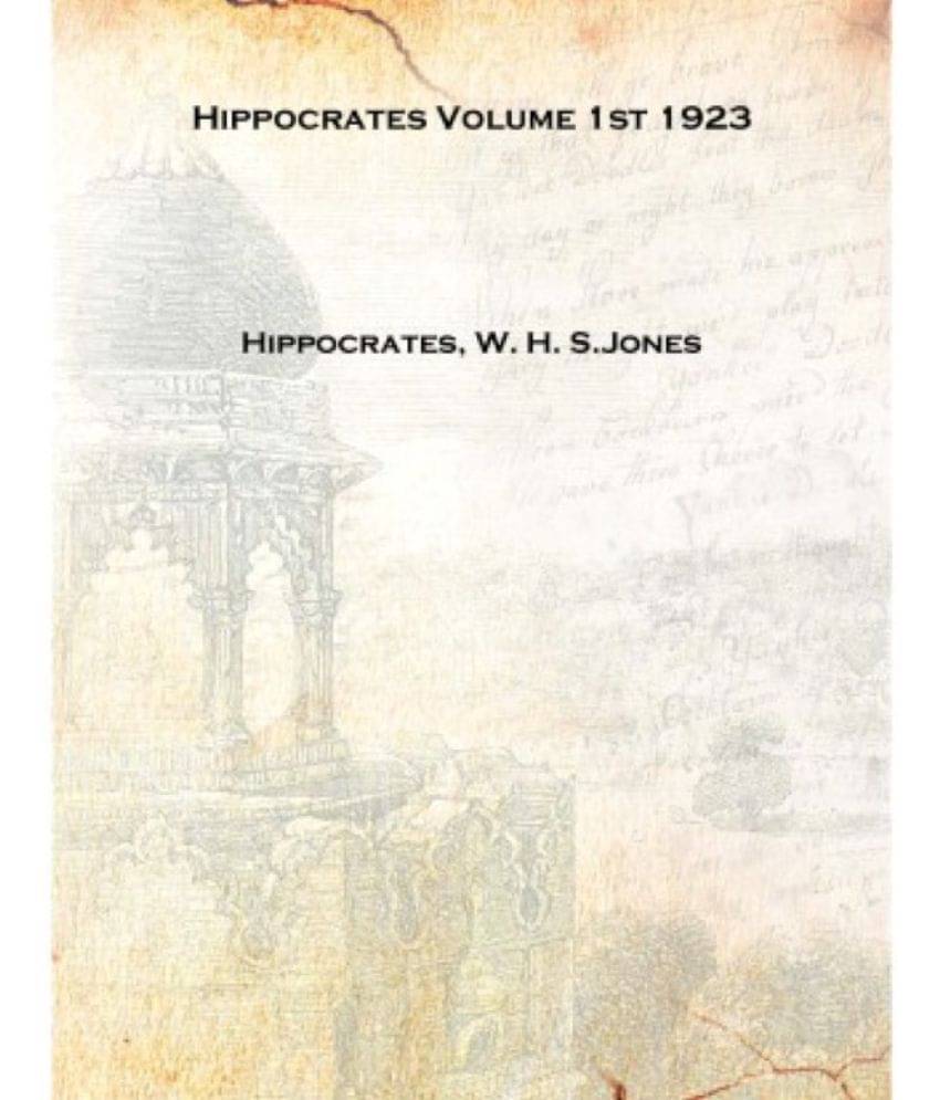     			Hippocrates Volume 1st 1923 [Hardcover]