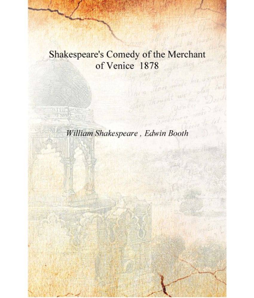     			Shakespeare's Comedy of the Merchant of Venice 1878 [Hardcover]