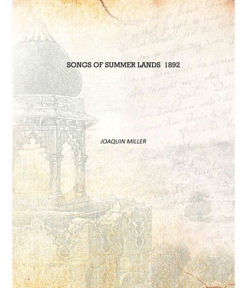     			Songs of summer lands 1892 [Hardcover]