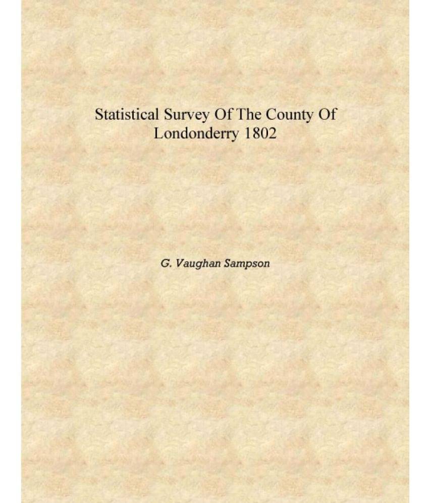     			Statistical Survey Of The County Of Londonderry 1802 [Hardcover]
