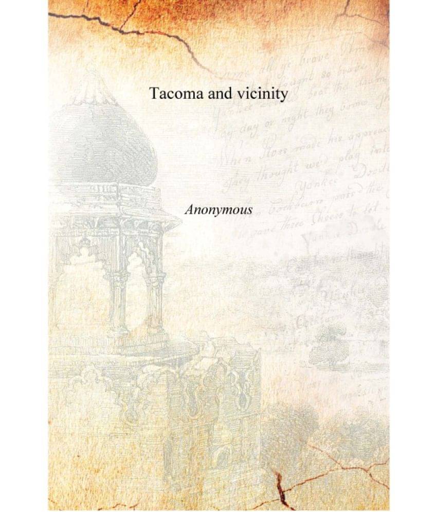     			Tacoma and vicinity [Hardcover]