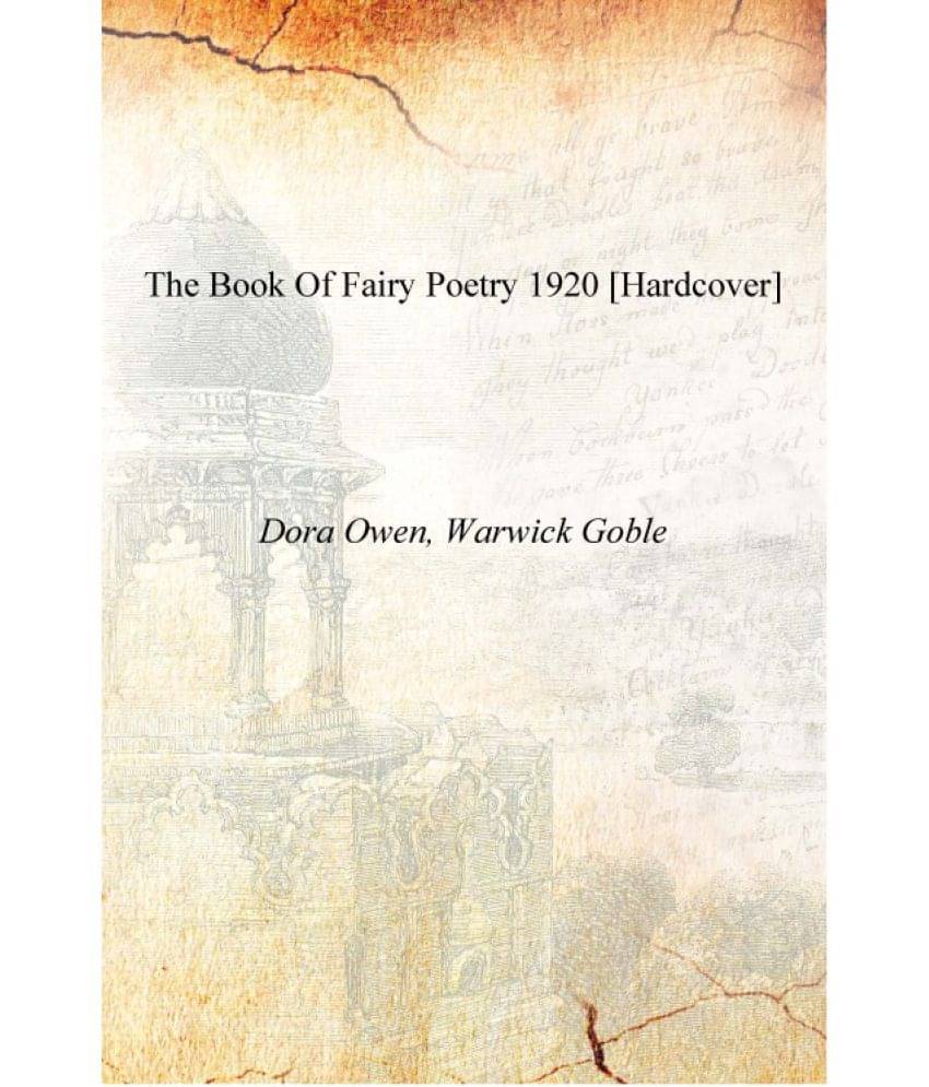     			The book of fairy poetry 1920 [Hardcover]