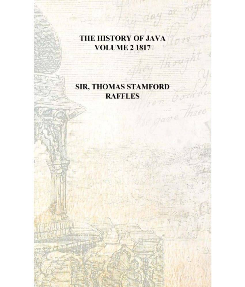     			The history of Java Volume 2 1817 [Hardcover]