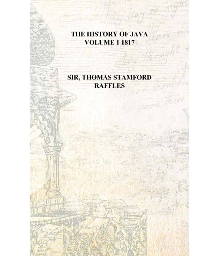     			The history of Java Volume 1 1817 [Hardcover]