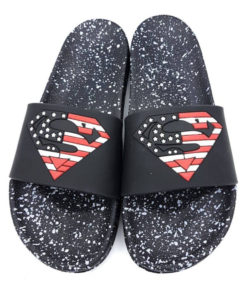     			Pampys Angel Black Slides