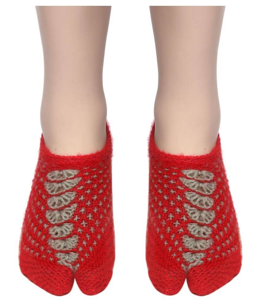 KC Store - Multicolor Woollen Women's Footies ( Pack of 1 ) KC Store - Multicolor Woollen Women's Footies ( Pack of 1 )