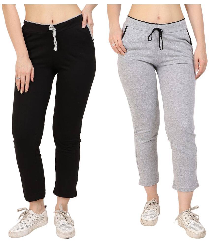     			Diaz Cotton Trackpants - Multi Color