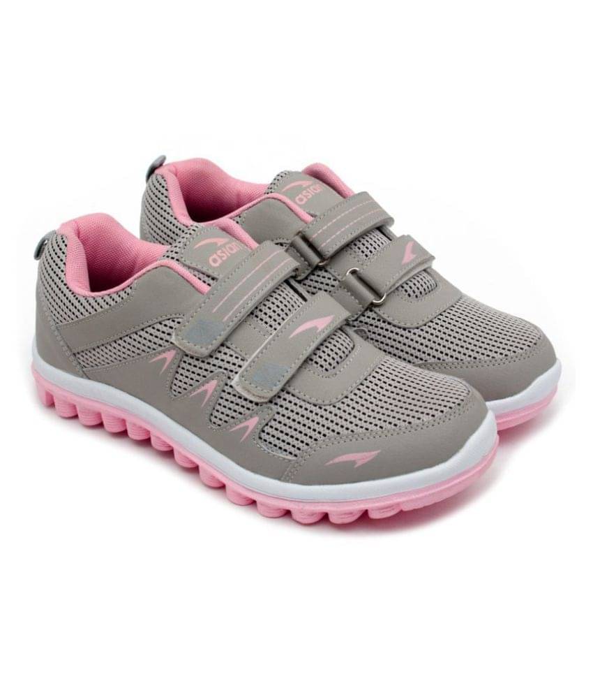     			ASIAN - Gray Women's Running Shoes