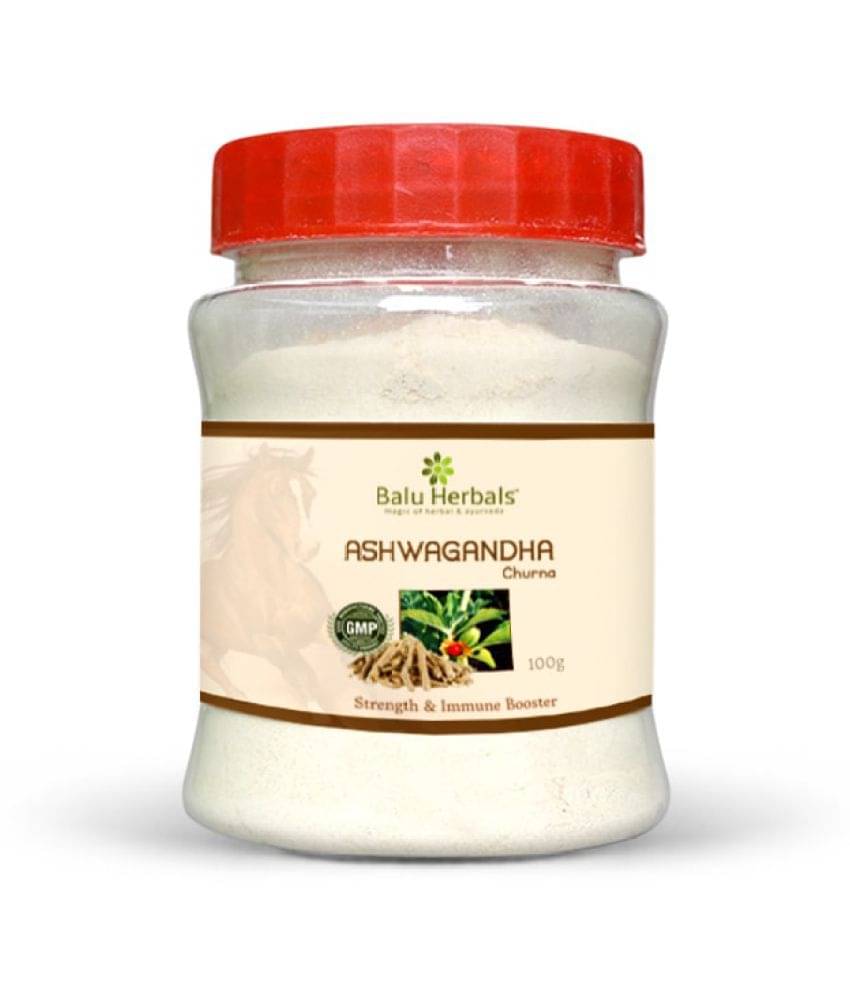     			BALU HERBALS AYURVEDA Ashwagandha Powder100G Powder 100 gm Pack Of 1
