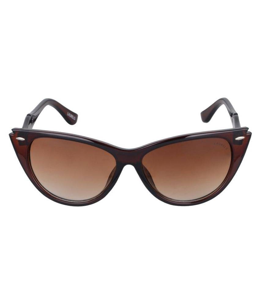 Laurels Brown Cat Eye Sunglasses ( Lsw-Nina-090909 ) Laurels Brown Cat Eye Sunglasses ( Lsw-Nina-090909 )
