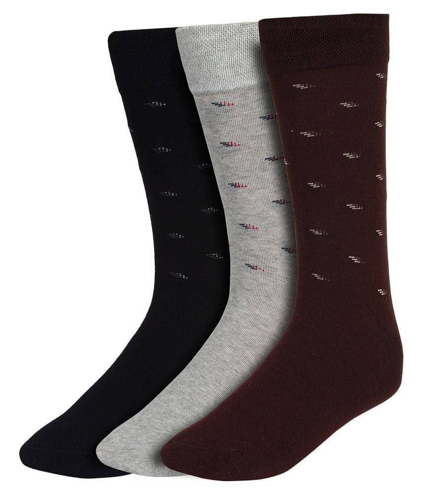     			Creature GhostWhite Formal Mid Length Socks