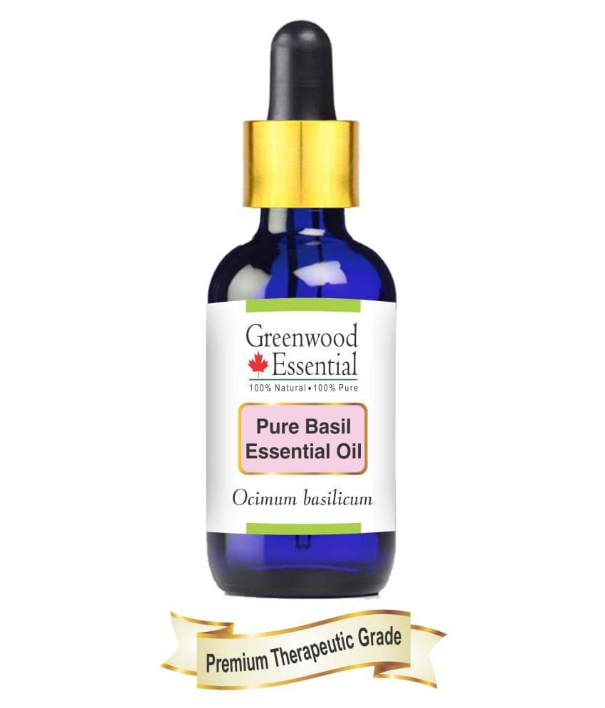     			Greenwood Essential Pure Basil  Essential Oil 30 ml
