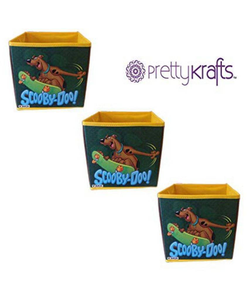     			Scooby Doo Toys Organizer (Set of 3 pcs), Storage Box for Kids, Small