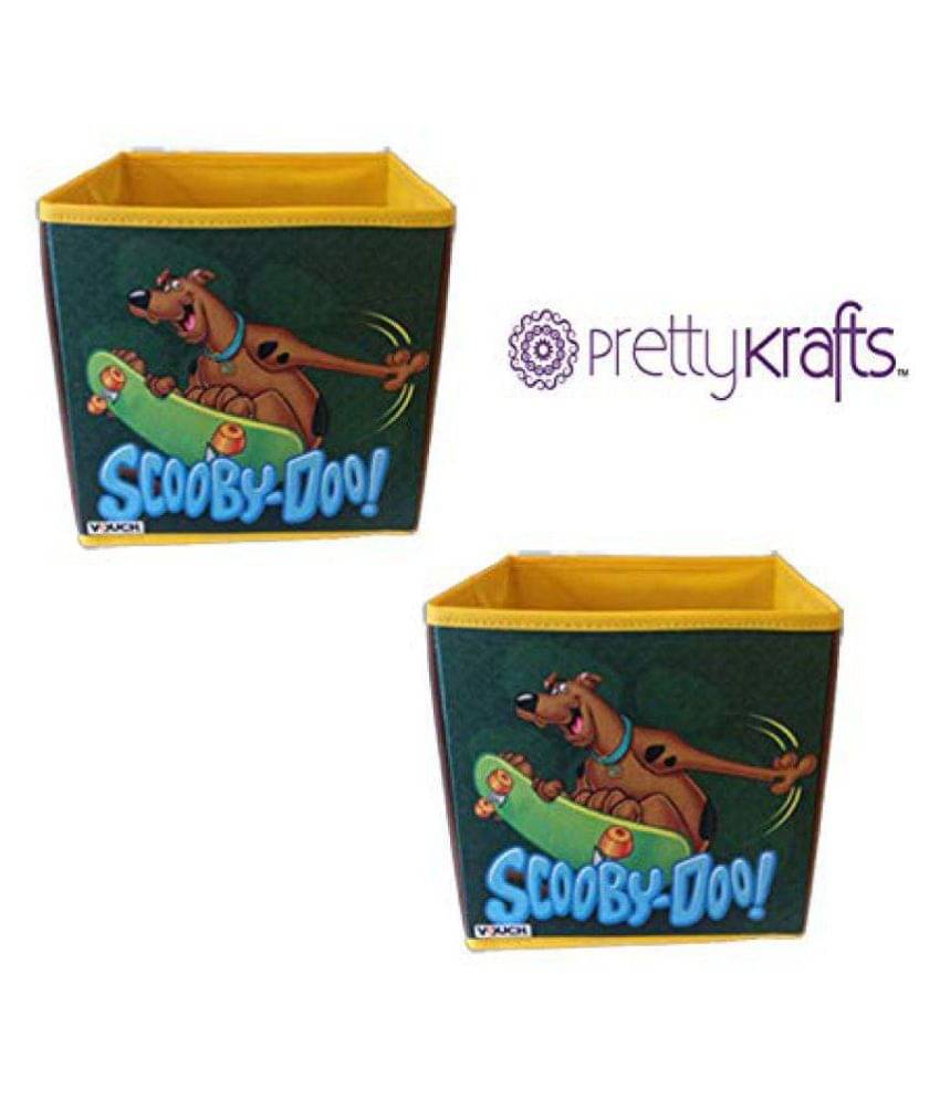     			Scooby Doo Toys Organizer (Set of 2 pcs), Storage Box for Kids, Small