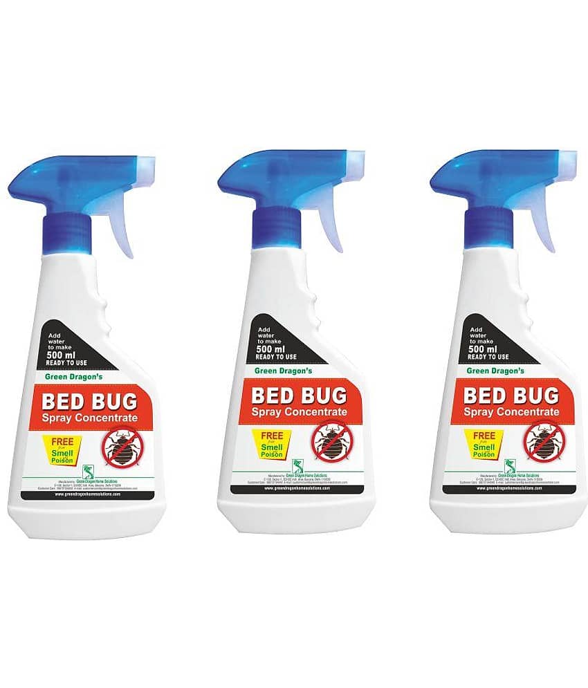 Green Dragon Bed Bug Spray Concentrate 1500 ml (Pack of 3) - Sports and Fitness Equipment | Buy online on ZillyBuy