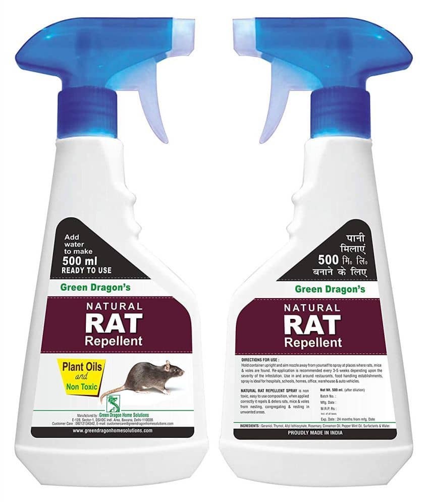 Green Dragon's Natural Rat Repellent (500ml) - Sports and Fitness Equipment | Buy online on ZillyBuy