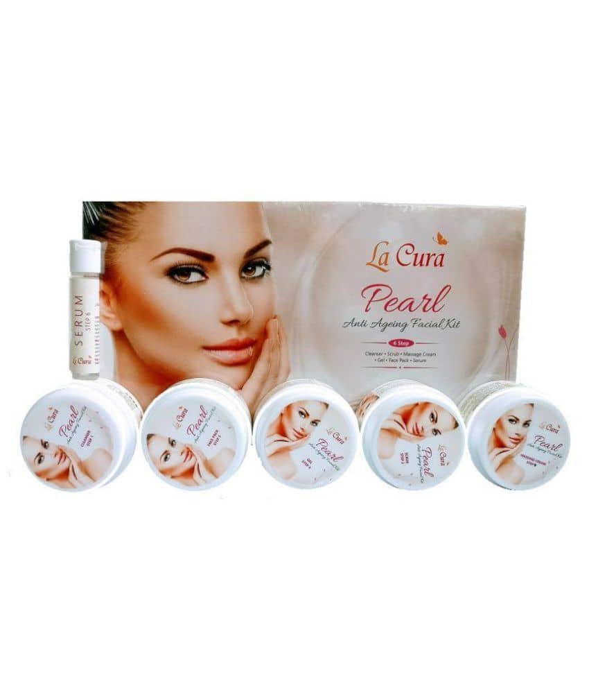 La Cura Pearl Anti Ageing Facial Kit 260gm g