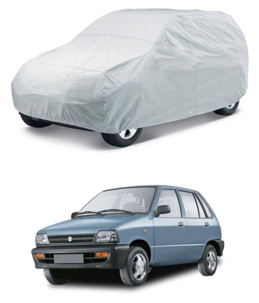 HMS SILVER CAR BODY COVER FOR MARUTI-800