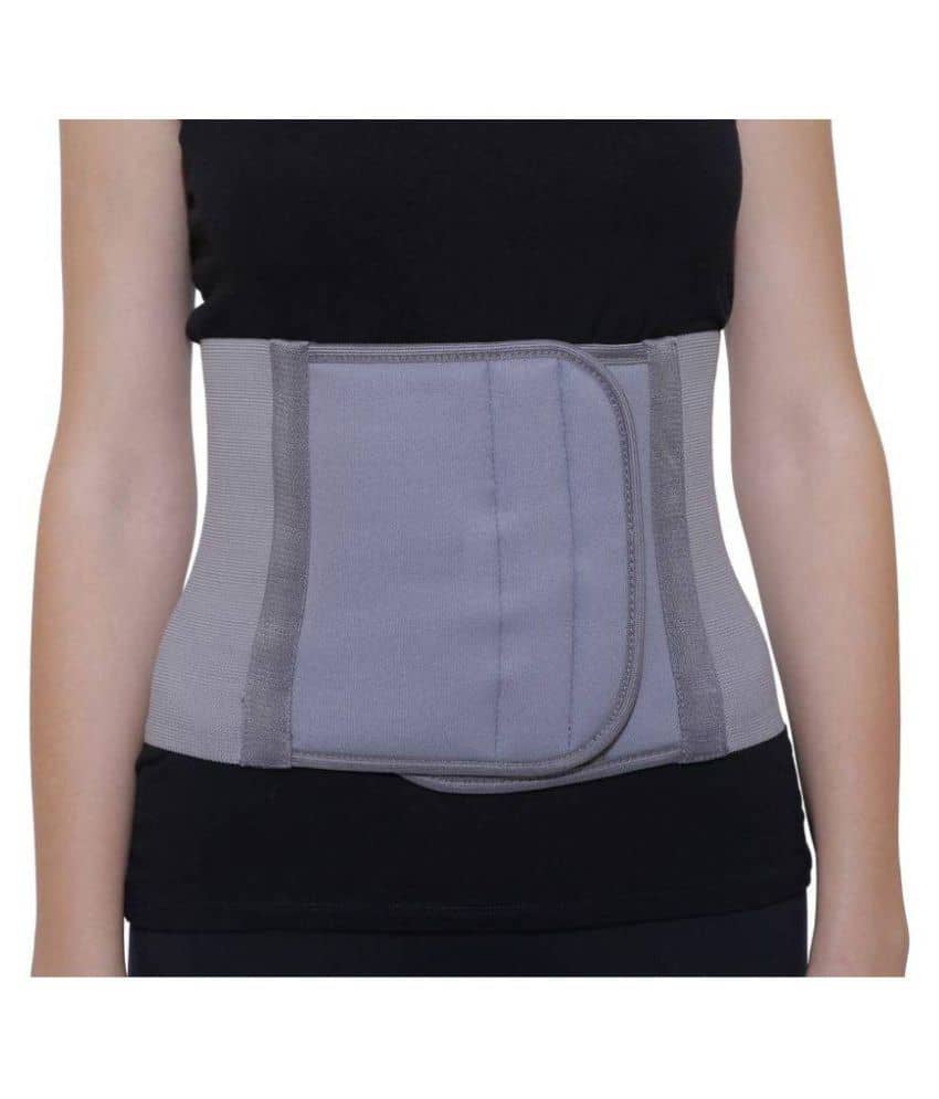 Medtrix Abdominal Belt Waist Support Back Support Grey-XXL Abdominal Support XXL
