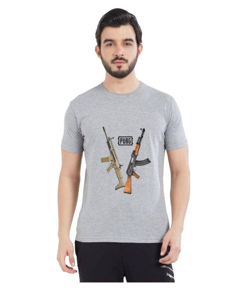     			British Terminal Pack of 1 100 Percent Cotton Regular Fit Men's T-Shirt ( Grey )
