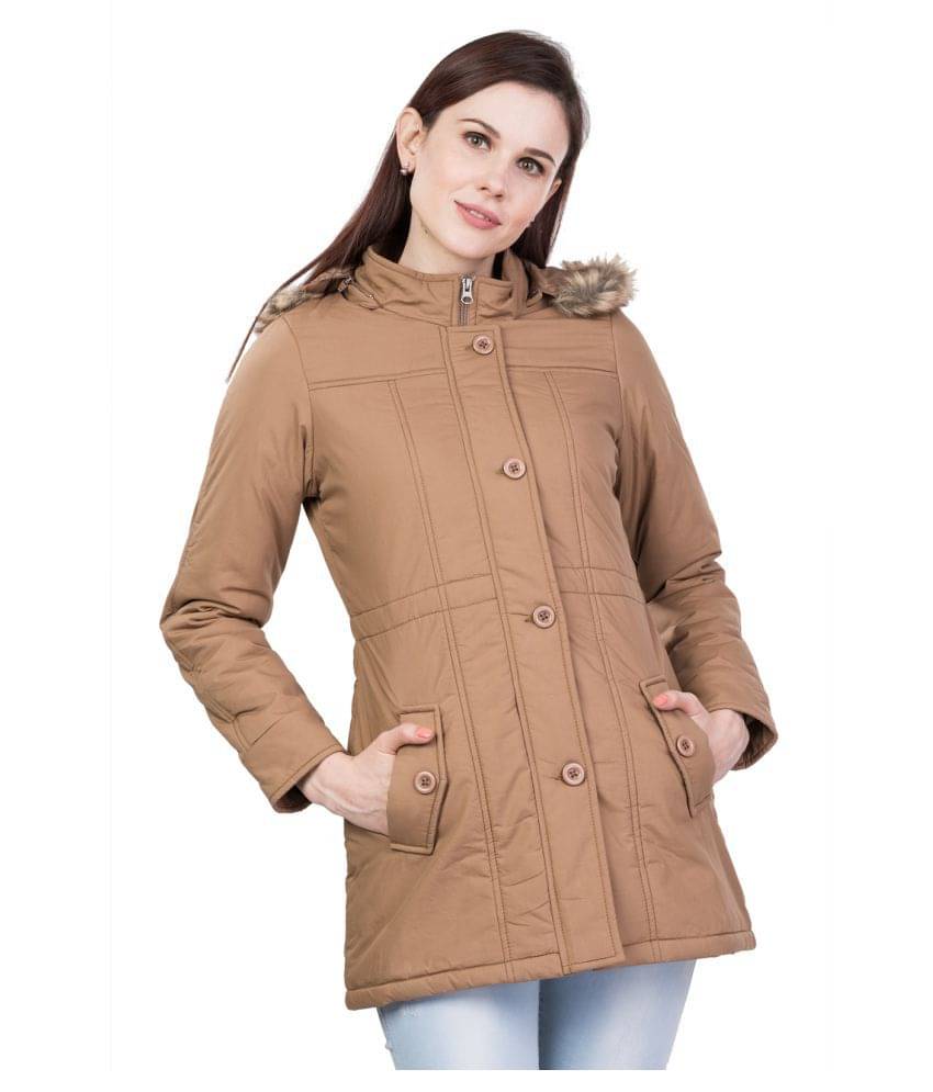 Trufit Cotton Khaki Parka Jackets Trufit Cotton Khaki Parka Jackets