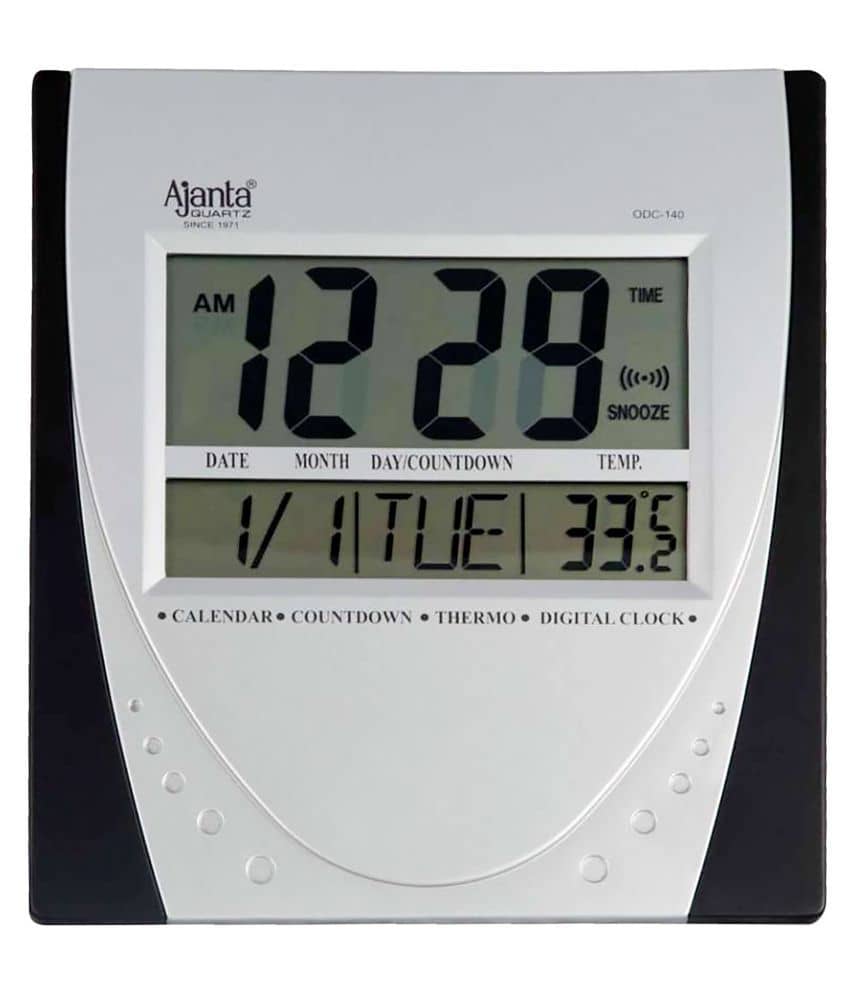 Digital Wall Clock Ajanta Odc 170 Time Setting Ajanta Odc 70 Deals