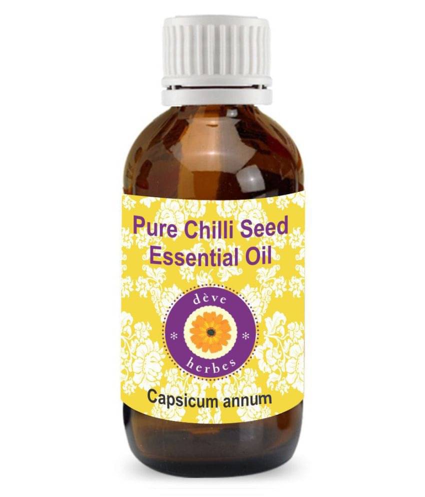Deve Herbes Pure Chilli Seed Essential Oil 15 ml Deve Herbes Pure Chilli Seed Essential Oil 15 ml