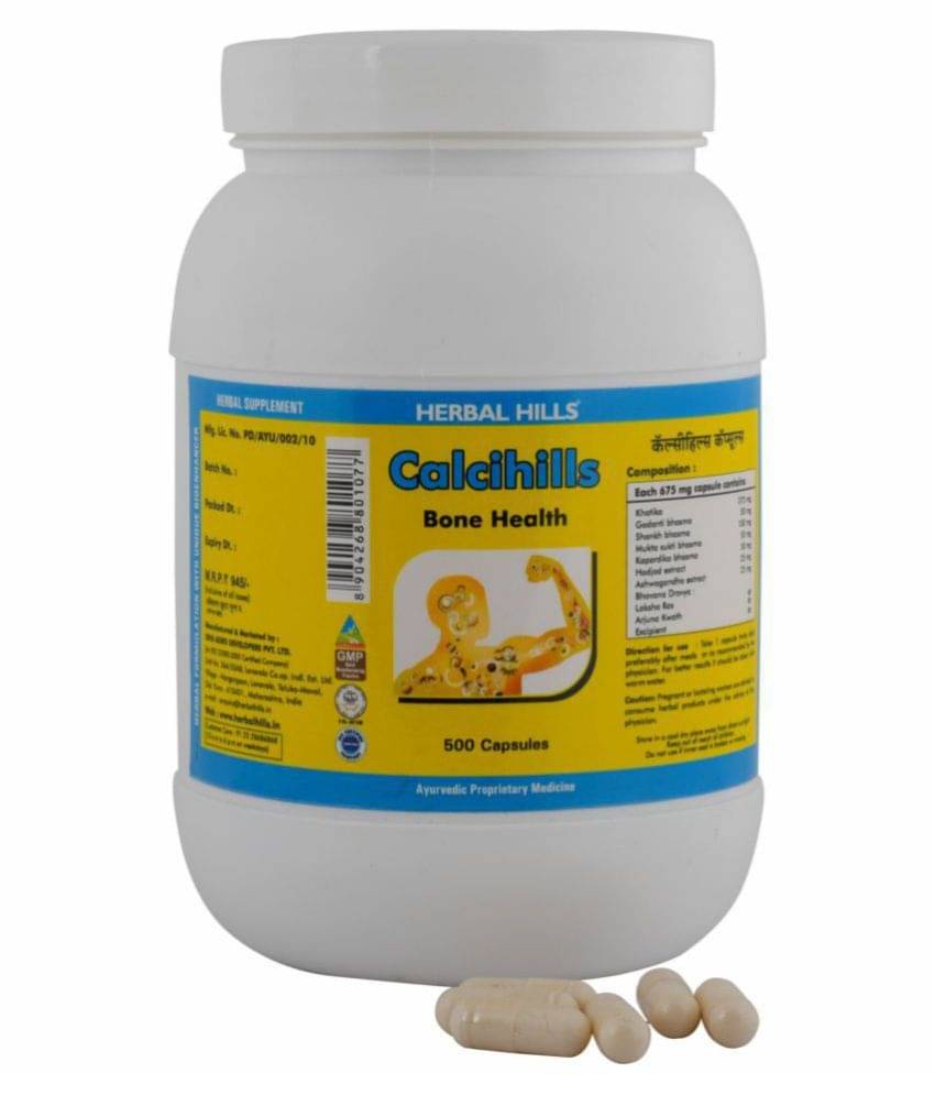     			Herbal Hills Calcihills Capsule 500 No.S Pack of 1