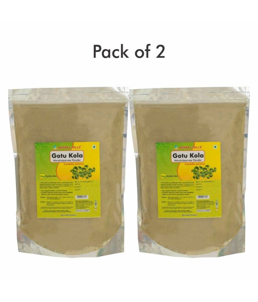     			Herbal Hills Gotu Kola Powder 1 Kg Pack of 2