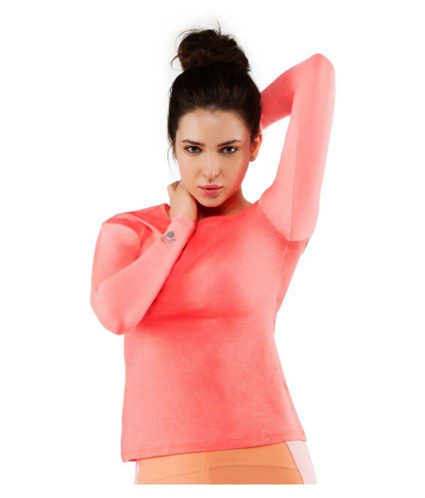     			Jukebox Polyester Blend T Shirts - Orange