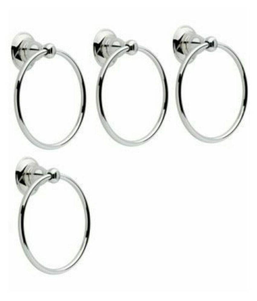     			Deeplax towel ring dyna round set of 4 Stainless Steel Towel Ring