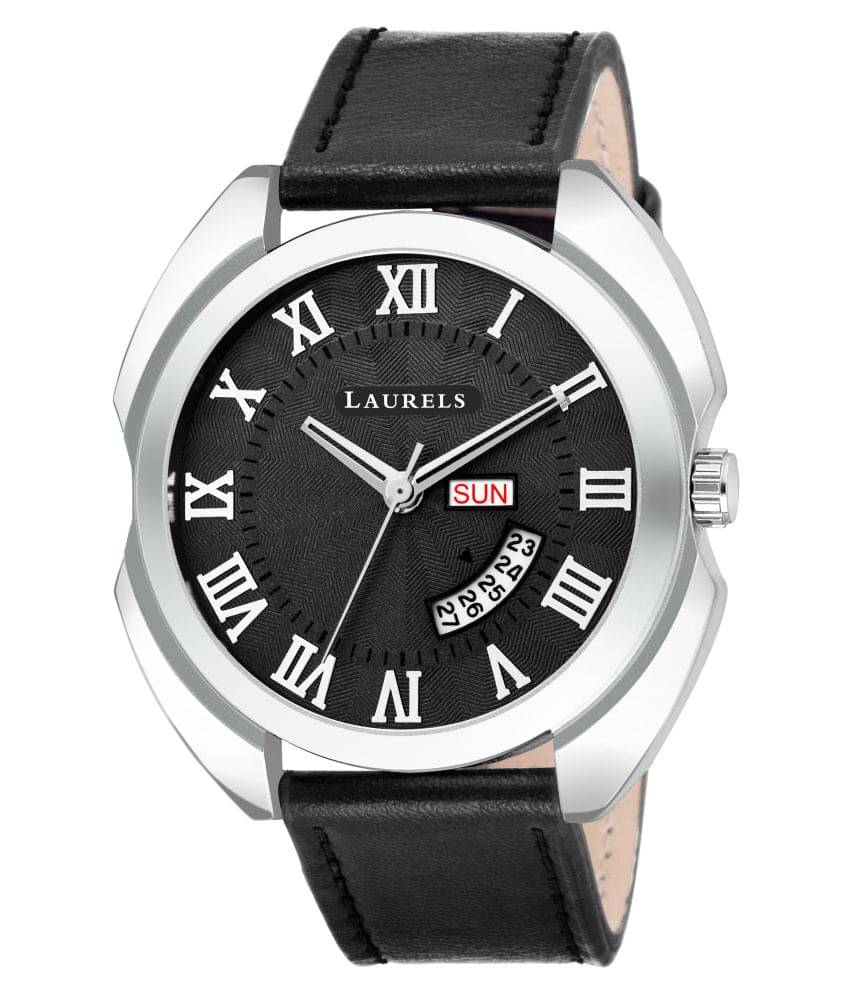     			Laurels Lwm-Inc-XV-020207 Leather Analog Men's Watch