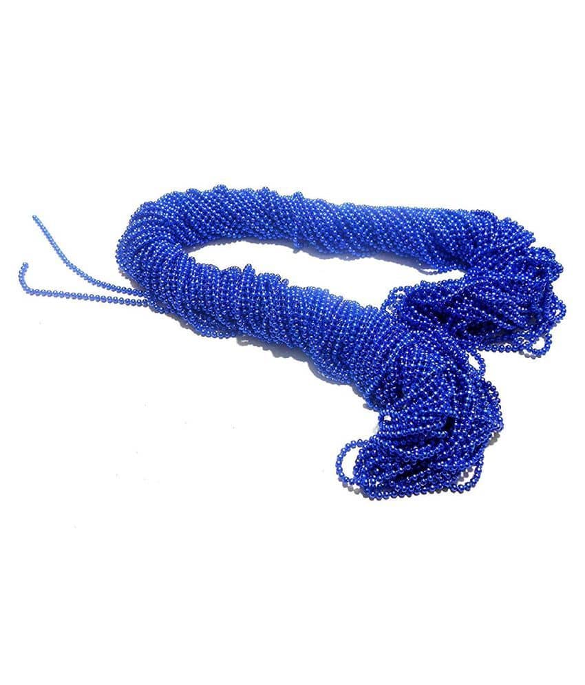 Vardhman Jewellery Making Ball/Stone Chain Wholesale Pack 25 MTS,Color Royal Blue,Size 1.5 mm,Decorating & Craft Work. - Stationery | Buy online on ZillyBuy