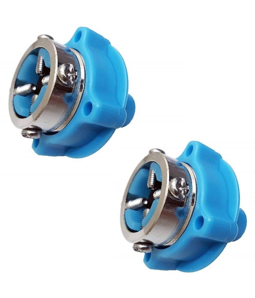 MAWSON PVC Washing Machine Accessories Blue Water Tap Adapter (Set of 2) MAWSON PVC Washing Machine Accessories Blue Water Tap Adapter (Set of 2)