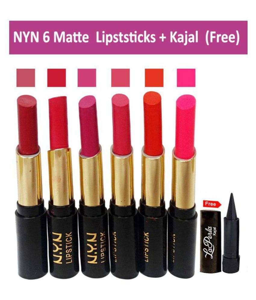     			NYN KF Lipstick Multicolor Pack of 6